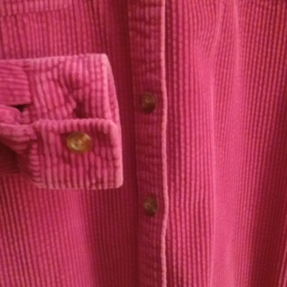 L.L. Bean 100% Cotton 2X corduroy type Shacket - Picture 4 of 5